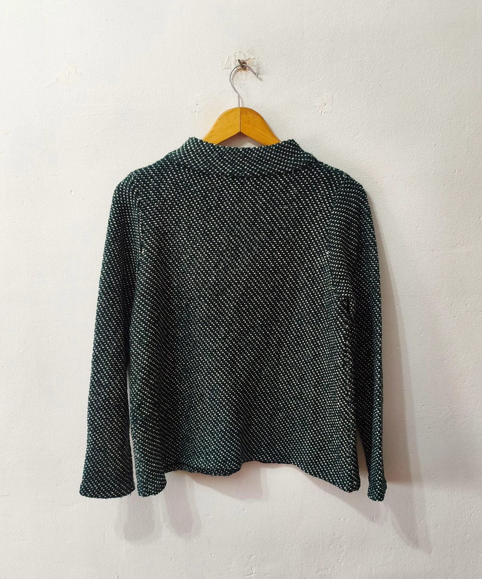 Jersey verde oscuro y blanco Sfera mujer Talla L – photo 2